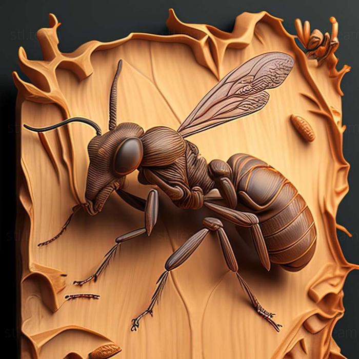 3D модель Camponotus kopetdaghensis (STL)